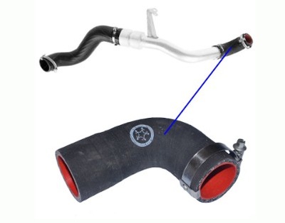 Шланг інтеркулер ford mondeo iv 1.8 tdci фото №1