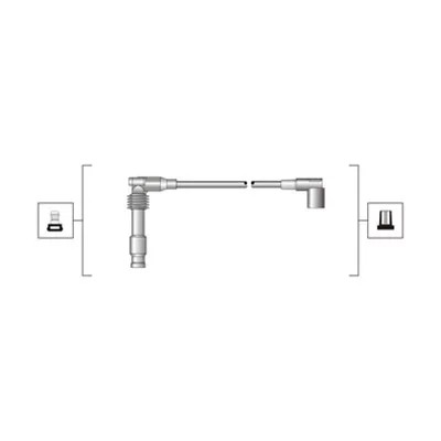 MM MSQ0046 CABLE DE ARRANQUE OPEL CALIBRA/OMEGA B/V  