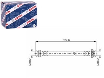 CABLE DE FRENADO ELÁSTICO PARTE TRASERA L OPEL AGILA SUZUKI SPLASH SWIFT 3  