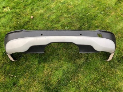 Mercedes glc 253 накладка w бампер задний dół фото №1