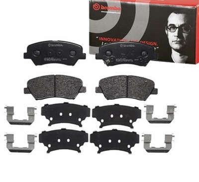 Тормозные колодки тормозные перед do kia cerato iii 1.8 2.0 фото №1