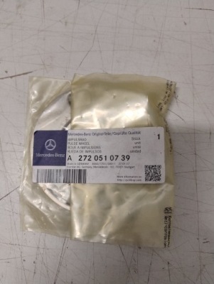 Колесо імпульсний mercedes m272 m273 a2720510739 aso оригінал фото №1