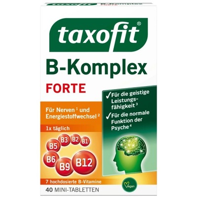 Witaminy B complex Taxofit, 40 tabletek