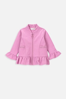 Bluza Dla Dziewczynki 86 Różowa Bluza Rozpinana Coccodrillo WC4