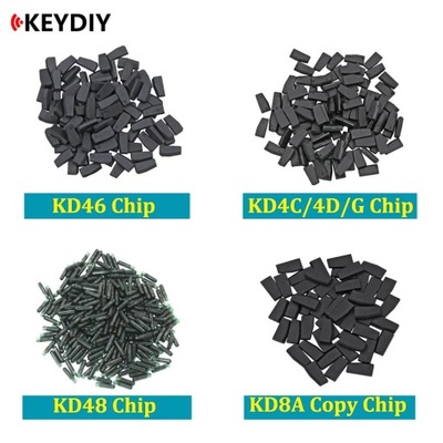 10Pcs KD Transponder Chip KD4D KD46 KD48 KD 8A H ID4C ID4D ID46 4C 4~24465