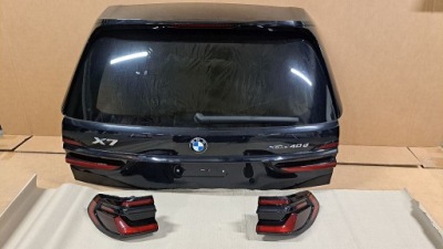 Bmw x7 g07 лампы задняя europa чёрные задняя lci+ накладка фото №1