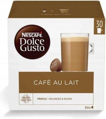 Kapsułki do Dolce Gusto Nescafe Dolce Gusto Café au Lait. 30 szt.