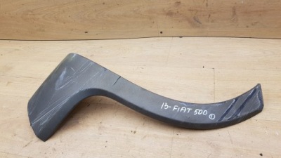 Молдинг бампера перед права fiat 500 l фото №1