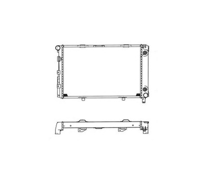 RADIATOR MERCEDES PETROL 190 W201 2015004103  