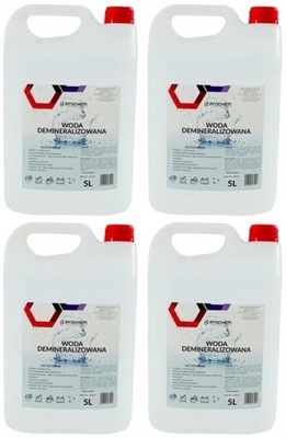 Woda DEMINERALIZOWANA PROCHEM 20L (4x5L)