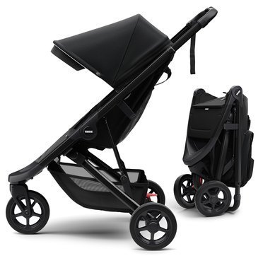 Wózek spacerowy Thule Spring Black Midnight Black