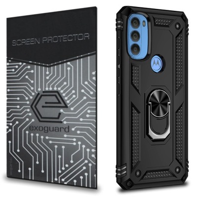 CASE ETUI PANCERNE + SZKŁO do MOTOROLA MOTO G71 5G