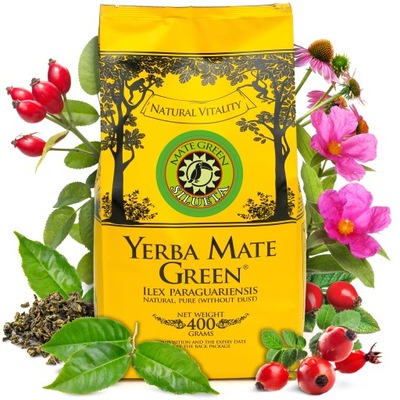 Yerba Mate Green SILUETA odchudzanie 400g 0,4 kg FIT