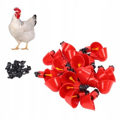 20 SZT AUTOMATYCZNE POIDŁO DLA KUR - NA DZIÓB