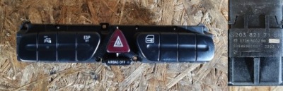 Панель переключатели mercedes w203 w209 2038217158 фото №1