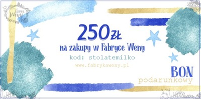 BON PODARUNKOWY VOUCHER o wartości 250 zł