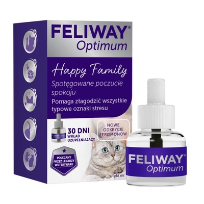 Feliway Optimum wkład 48ml Feromony dla kota