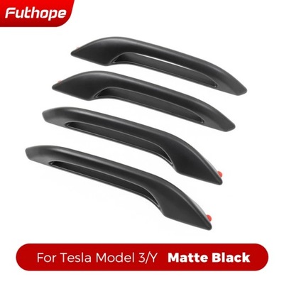 FUTHOPE 4PCS BONDING DOOR HANDLE PROTECTION COVER FOR TESLA MODELIS 3 ~59366 