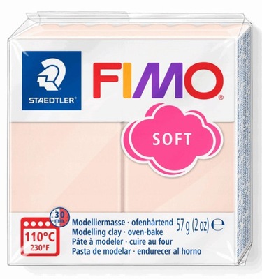 MODELINA FIMO Staedtler 57 g DELIKATNA RÓŻOWA 21