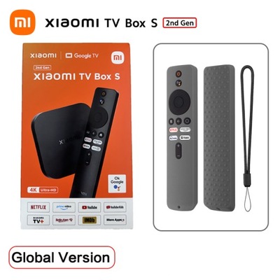 Oryginalny Xiaomi TV Box S 2nd Gen 2G 8G 4K Ultra