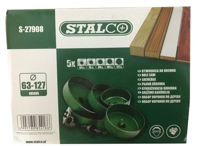 STALCO Profesionálna dierovačka na drevo 63-127mm