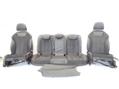 Сидіння перед задня задні заднє сидіння комплект шкіра audi a4 b9 sedan s-line фото №1