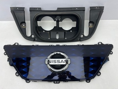 Nissan leaf ii решітка радіатора решітка радіатора бампера передній перед оригінал 17- фото №1