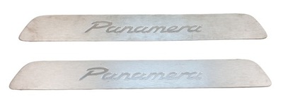 Porsche panamera 970 молдинг поріг передня алюміній oryg фото №1