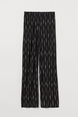 H&M Szerokie spodnie z dżerseju 34 XS