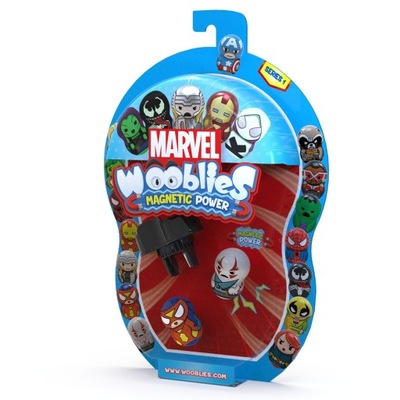 Wooblies Marvel Figurki losowe 2-pak + wyrzutnia