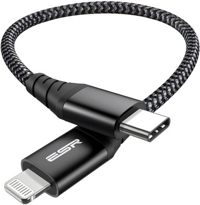 Kabel Przejściówka ESR Apple Lightning USB C 1m