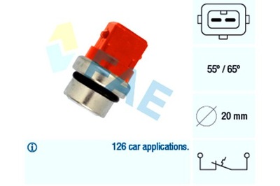 FAE ДАТЧИК ТЕМПЕРАТУРЫ ЖИДКОСТИ ОХЛАЖДАЮЩЕЙ SEAT ALHAMBRA CORDOBA