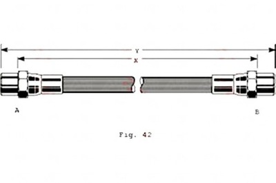 TRW FIL DE FREIN ELAST. AUDI 100 200 TRABANT - milautoparts-fr.ukrlive.com