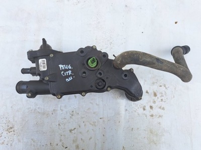 Peugeot 206 307 citroen 2.0 hdi корпус термостата фото №1