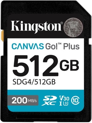 Karta SD Kingston Canvas Go! Plus 512 GB