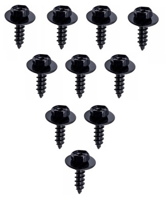 10x кліпса гвинт хрестовина підкладка 10mm захист підкрилок lexus es gs is ls фото №1