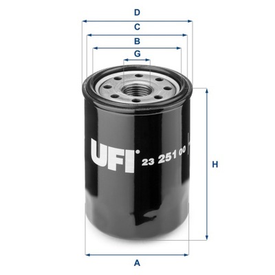 FILTRAS ALYVOS UFI 23.251.00 