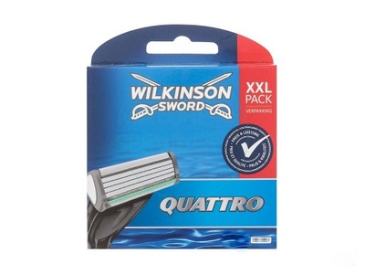 Wilkinson Sword Quattro 6x wkłady ostrza nożyki do maszynki
