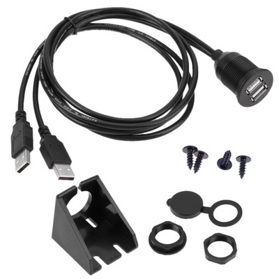 1M RANURA DUAL USB ALARGADOR CABLE AUTO PARA  