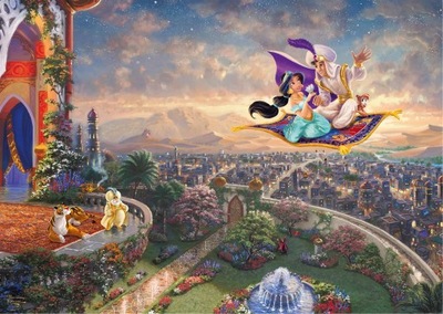 Thomas Kinkade: Disney: Aladyn