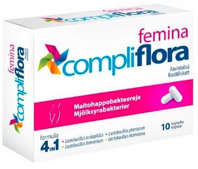 COMPLIFLORA FEMINA 10 kapsułek