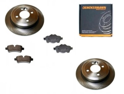 DISQUES PLAQUETTES MINI ONE COOPER R55 R56 R57 R58 ARRIÈRE JEU 259MM 