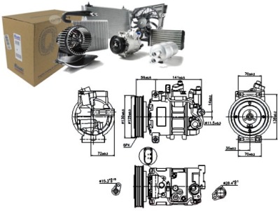 Компресор кондиціонера audi a6 a6 allroad a7 2.4-3 фото №1