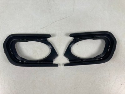 Рамка решётка противотуманной фары dacia sandero logan ii 2 nowe фото №1