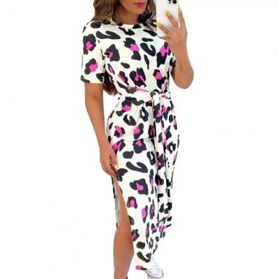 Women Printed Dress Leopard Printed Dress Leopard