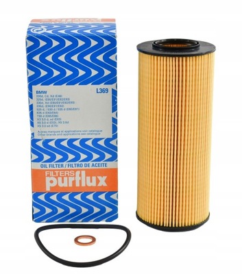 PURFLUX FILTR OLEJU BMW 3 E46 E90 E91 325D 330D