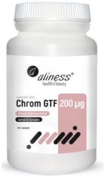 Aliness Chrom GTF Active Cr-Complex 200 µg 100 tab
