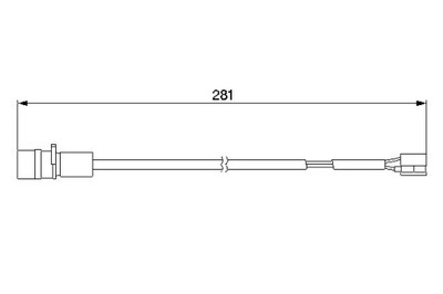 SENSOR PADS BOSCH 1 987 474 924 1987474924  