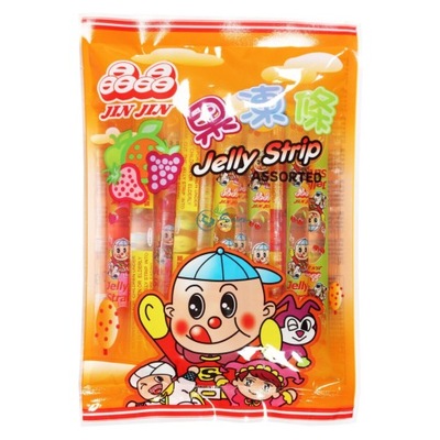 JIN JIN Galaretki w Tubce 200g Jelly Strips