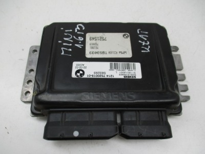 Mini r50 1.6 b бортовой компьютер двигателя 7520019 фото №1